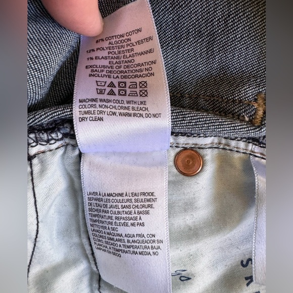 LUCKY BRAND Ava Mid Rise Skinny Dark Wash Women’s Jeans. Size 4/27 - Picture 6 of 9